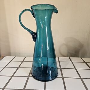 Blenko Glass Pitcher